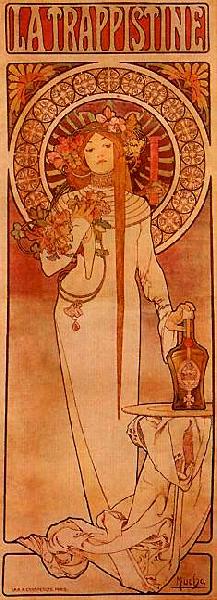 Alphonse Mucha La Trappistine china oil painting image